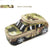 Camouflage Car Shaped Pencil Case - Large Capacity Stationery Organizer Pouch (Desert camouflage)