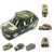 Camouflage Car Shaped Pencil Case - Large Capacity Stationery Organizer Pouch (Camouflage gray)