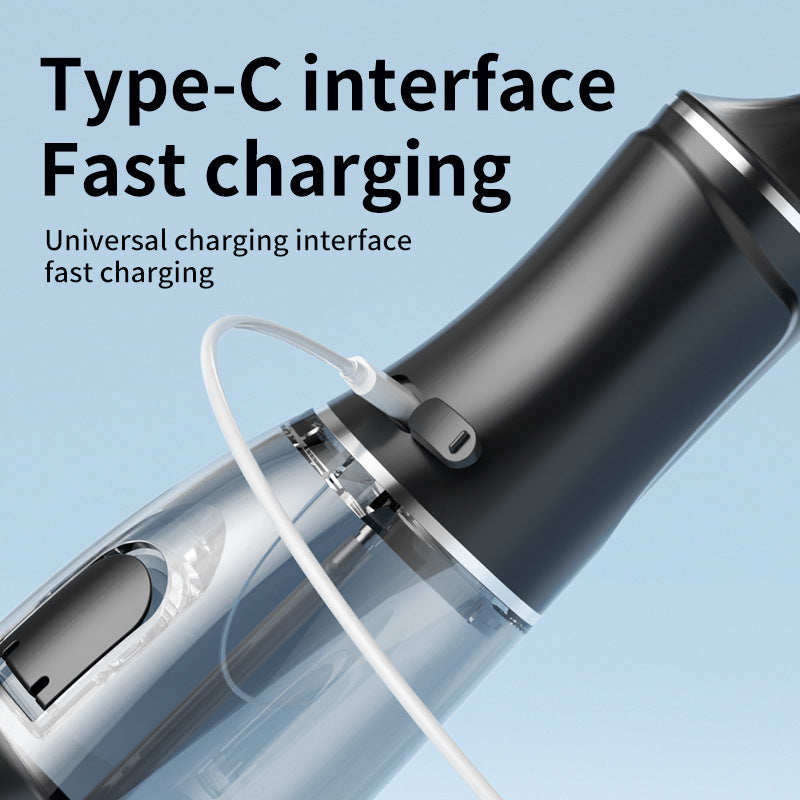 Portable Electric Oral Irrigator with 4 Nozzles 3 Pressure Modes - Pink