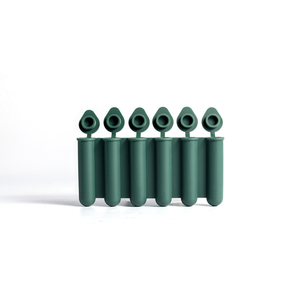 Green Bottle &amp; Can Friendly Ice Stick Molds - 6-Cup Design, Set of 10