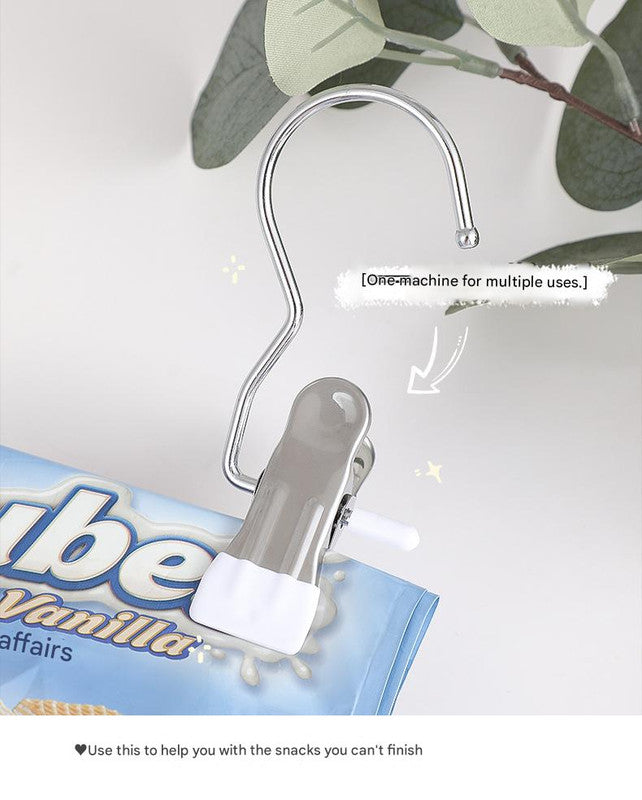 Light green Stainless Steel Hanging Clips (35 PCS) - Strong Grip for Pants, Hats, Socks, Laundry