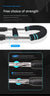 Gray black Adjustable U-Shaped Arm Exerciser - For Home Fitness Strength Training (30kg)