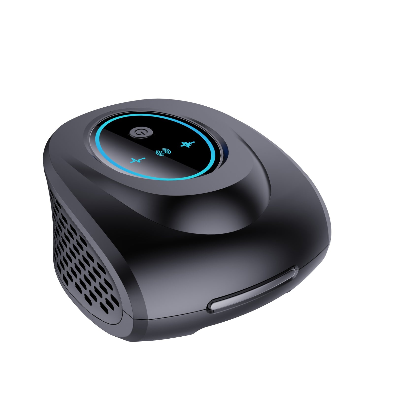 Black Advanced Ultrasonic Pest Repeller - Multi-Wave Tech for Mice, Roaches, Mosquitoes