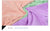 Pink Hooded Dog Bathrobe - Super Absorbent, Adjustable Fit, Cozy Pet Towel (Size : M)
