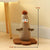 Coffee Adorable Chick Cat Scratching Post - Durable Sisal Rope Scratcher Toy for Cats & Kittens