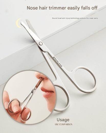 Green Compact 7-Piece Manicure Set - Stainless Steel Nail Grooming Kit with Stylish Travel Case