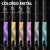 Colorful 24 Colors Dual Tip Metallic Acrylic Paint Pens - Fine Point & Chisel Tip Art Markers for Rock Painting, Crafts, Card Making, Glass