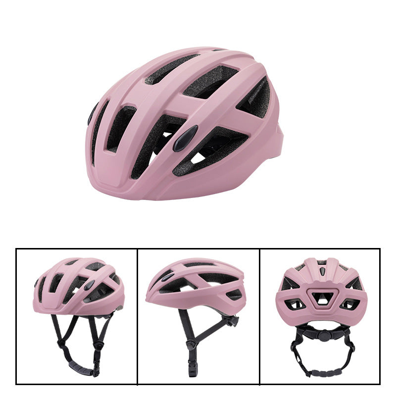 Pink Ultra-Light Adult Cycling Helmet - CE &amp; CPSC Certified, In-Mold Safety for Road &amp; Mountain Biking