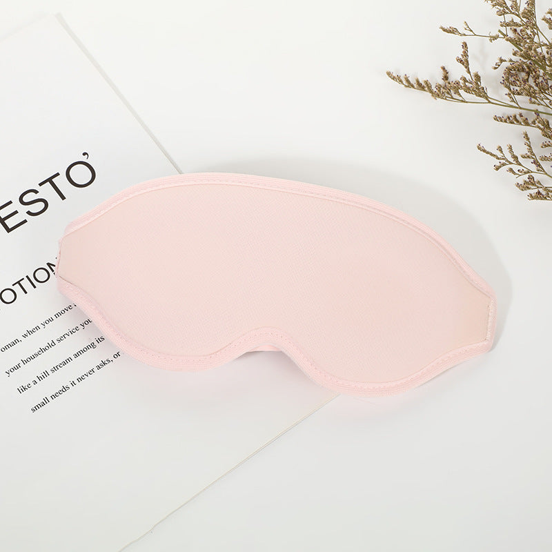 2 Pcs Pink 3D Contoured Eye Mask - Total Blackout, Pressure-Free Memory Foam, Skin-Friendly &amp; Breathable for Deep Rest