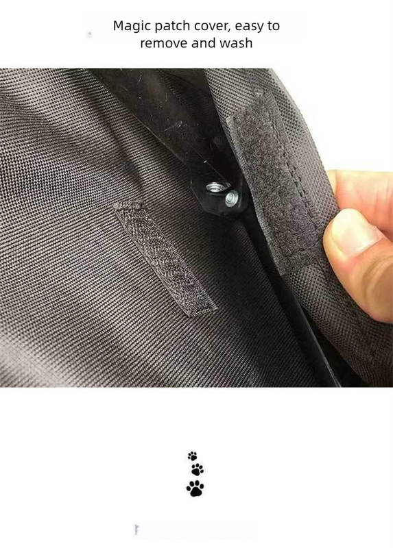 Green Elevated Comfort Pet Bed - Portable & Foldable Dog Cat Cot - Durable 600D Oxford Fabric, Washable Cover, All Seasons