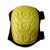 1 Pair Yellow Professional Hard Shell Knee Pads - Heavy Duty Protection for Work, Construction, Gardening & Outdoor Sports