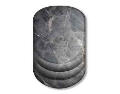 Grey Ergonomic Mouse Pad with 3D Silicone Gel Wrist Rest - Stylish Comfort &amp; Support for Office &amp; Home