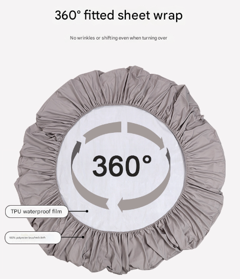 White Queen Size Waterproof Fitted Mattress Protector - Soft & Breathable Bed Cover, Hypoallergenic, Deep Pocket (152x190x30cm)