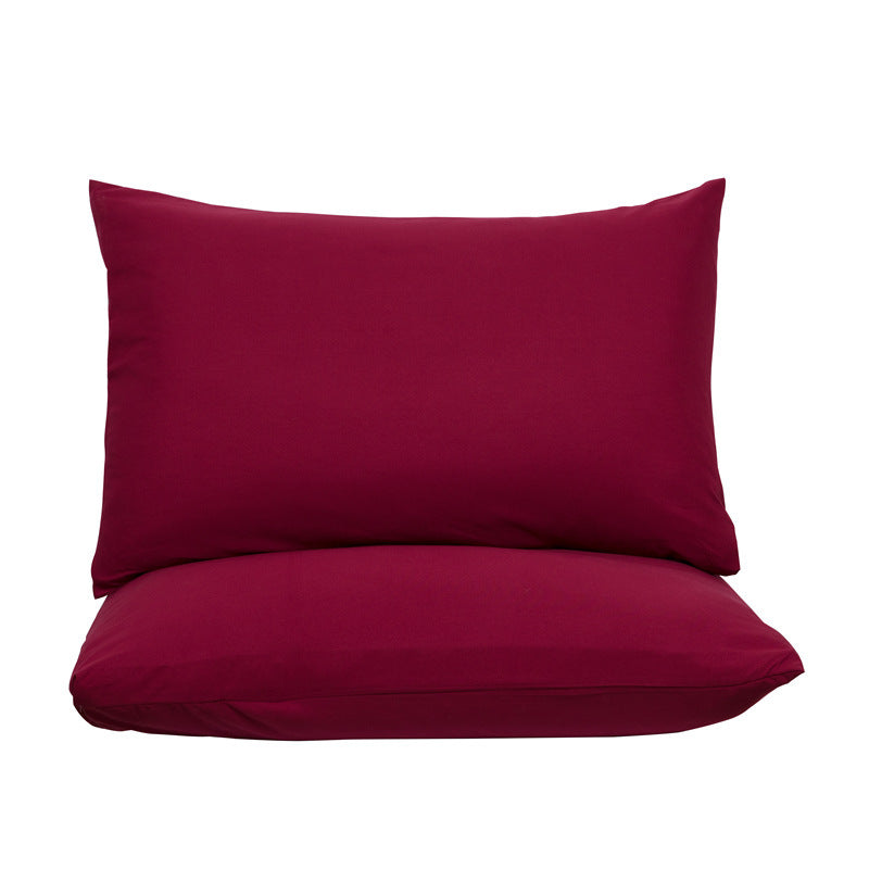 Claret Red Ultra Soft Brushed Waterproof Pillow Protectors (Set of 2) - 50x70cm, Stain &amp; Spill Guard for Bed Pillows(Note: pillow core not included)