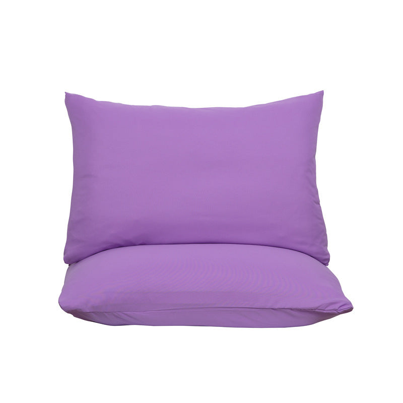 Purple Ultra Soft Brushed Waterproof Pillow Protectors (Set of 2) - 50x70cm, Stain &amp; Spill Guard for Bed Pillows(Note: pillow core not included)