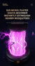 USB Rechargeable White Portable 3-in-1 Electric Mosquito Zapper Lamp - UV Bug Killer, Warm Night Light & Bright Lantern