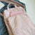 Purple Lightweight Nylon Vertical Crossbody Tote Bag - Casual Shoulder Bag with Adjustable Strap & Pockets