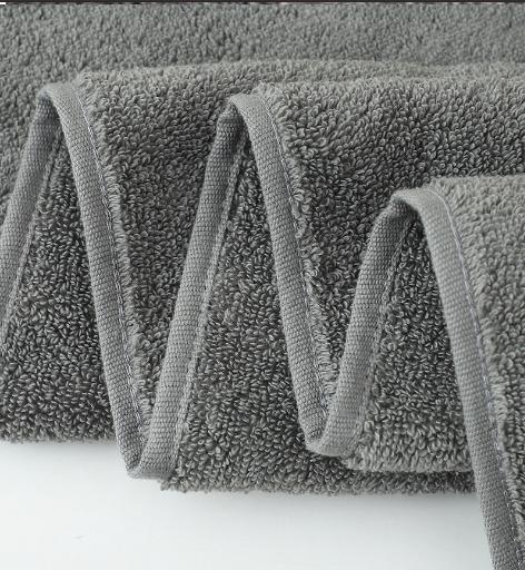 Beige 4-Pack Elegant Orange Floral Embroidered Cotton Hand Towels - Ultra Soft & Absorbent