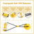 Yellow Interactive Dog Suction Cup Tug Toy - Durable TPR Chew & Treat Dispenser for Teeth Cleaning & Solo Play