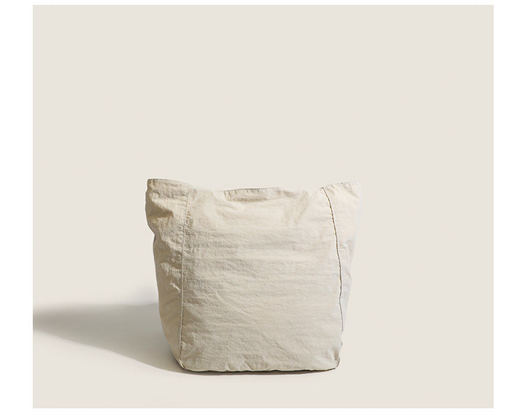 Black Chic Lightweight Canvas Blend Tote Bag - Stylish Large Capacity Shoulder Bag for Women, Perfect for Commute & Daily Use