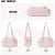 Beige Chic Women's Mini Gym Duffel Bag - Lightweight Nylon Shoulder Tote with Wet Pocket, Multiple Compartments & Removable Pouch
