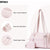 Beige Chic Women's Mini Gym Duffel Bag - Lightweight Nylon Shoulder Tote with Wet Pocket, Multiple Compartments & Removable Pouch