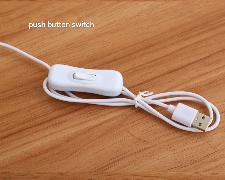 Black 29x30cm Adorable Bunny LED Wall Night Light - USB Powered Warm White Lamp for Kids Room Decor