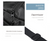 Black Men's Large Capacity Sports Duffel Bag with Wet/Dry Separation Pocket - Travel & Gym Tote