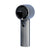Grey Mini Bladeless Handheld Fan - USB Rechargeable, Quiet Portable Desk Fan