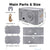 Felt Cat House - Detachable Foldable Breathable Pet Bed for Cats and Small Dogs, 45x35x35cm