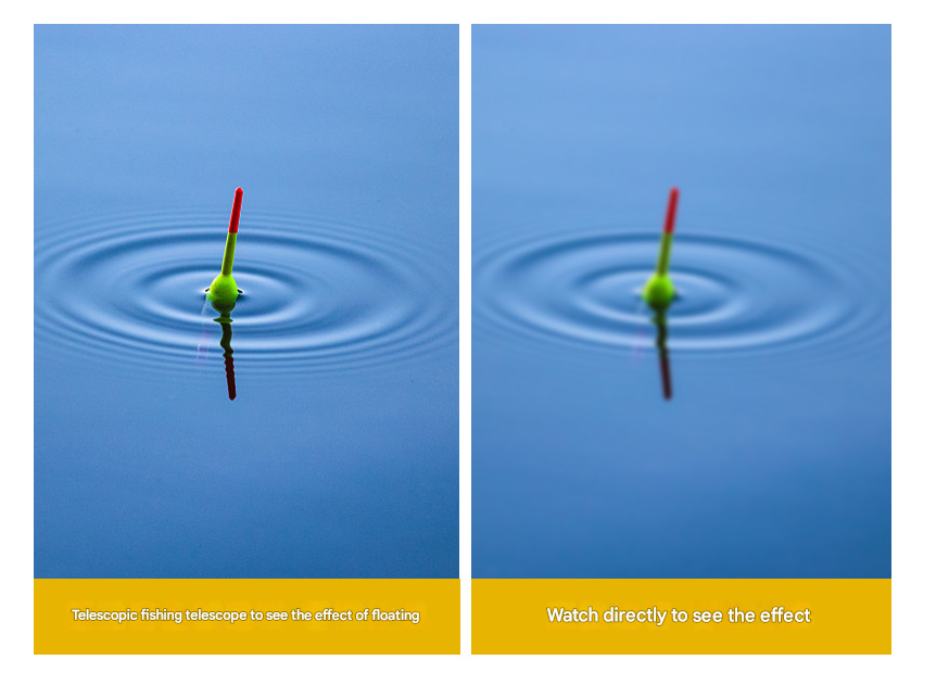 10x Telescope + Grey Polarised Lens 10x HD Fishing Binocular Glasses - Polarized Zoom for Float Watching