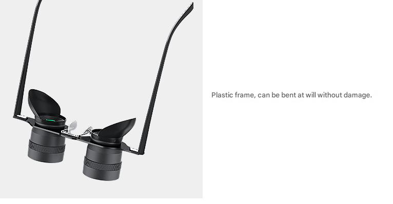 10x Telescope + Yellow Polarised Lens 10x HD Fishing Binocular Glasses - Polarized Zoom for Float Watching