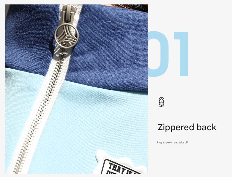 5XL Recommended 40-50 Pounds Blue Autumn-Winter Dog Hoodie for Medium to Large Breeds - Golden Retriever & Labrador