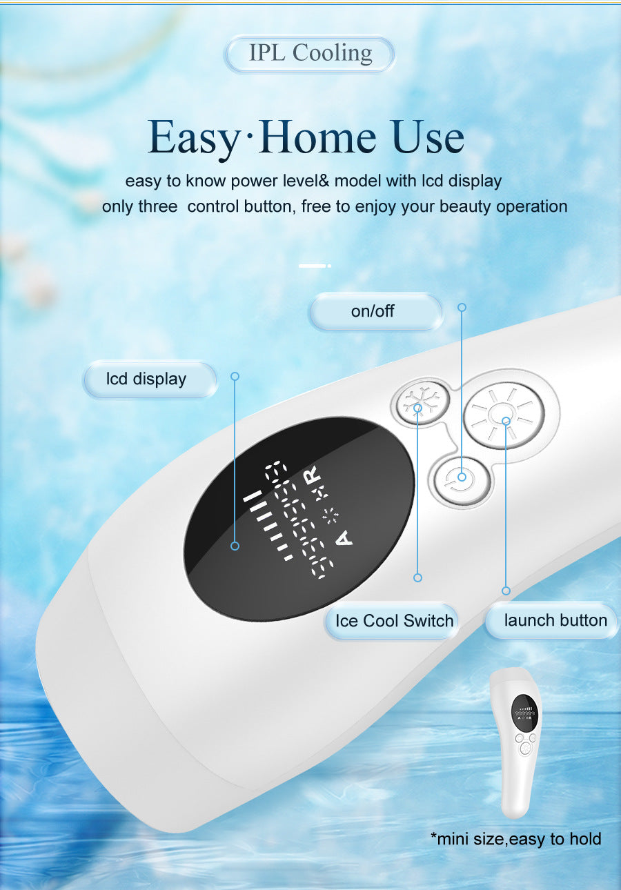 Black Light Spot Beauty Hair Removal Device - Smooth Skin Solution