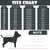 50# Grey Waterproof Reflective Dog Raincoat for Small to Large Dogs