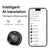 Purple T2 AI Smart Translation Earbuds - Open-Ear OWS Bluetooth 5.4 Headphones with Simultaneous Interpretation & IPX4 Waterproof