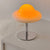 25cm Heart Egg Tart Table Lamp with Adjustable Color and Brightness