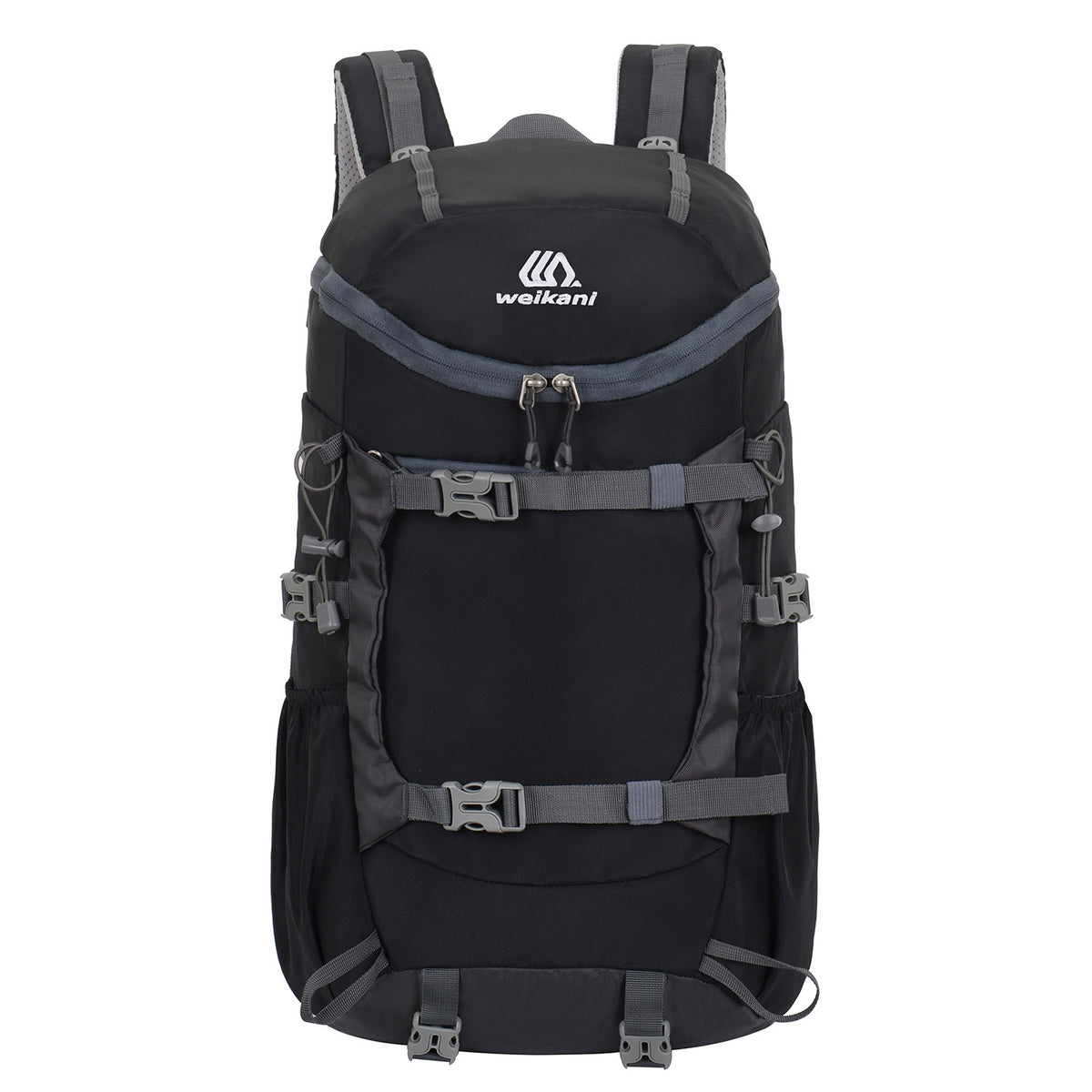 Black 20L Women&#39;s Orange Mountaineering Backpack - Water-Resistant