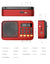 Portable Digital Music Player & FM Radio,4 Playback Modes, LED Flashlight(Green)