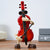 Dancing Musical Instrument Figurines - Wind-Up Guitar & Cello Toys with Moving Parts(Violin)