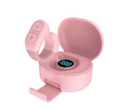 Fingertip Remote Control Ring for TikTok, Kindle & Short Video Apps - Page Turner(Pink)