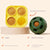 Interactive Dog Treat Dispensing Ball & Silicone Treat Mold Set - Durable,  Dishwasher Safe(green)