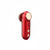 Mini Facial & Head Massager with Heat Therapy - USB-C Rechargeable, 3 Modes(Red)