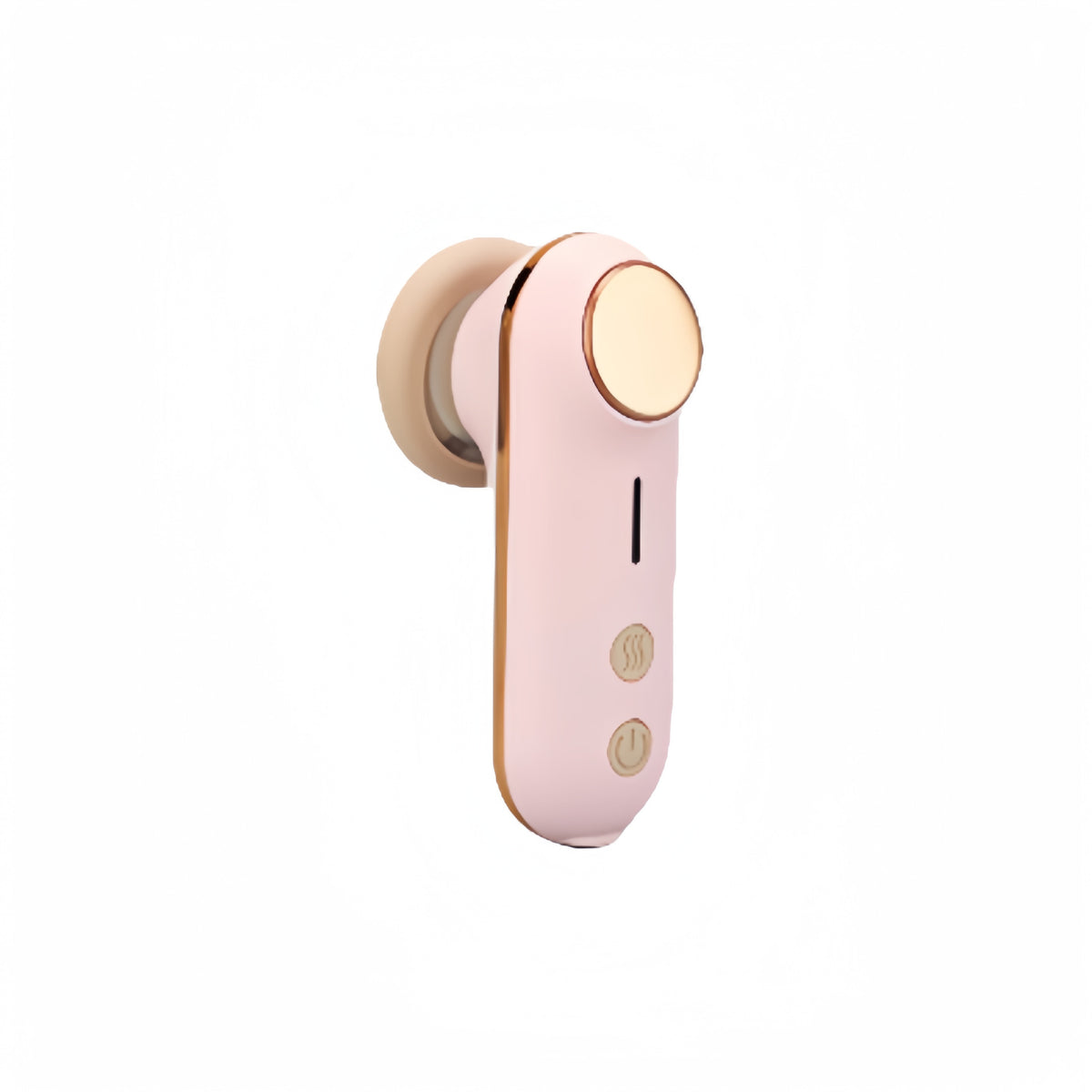 Mini Facial &amp; Head Massager with Heat Therapy - USB-C Rechargeable, 3 Modes(Pink)