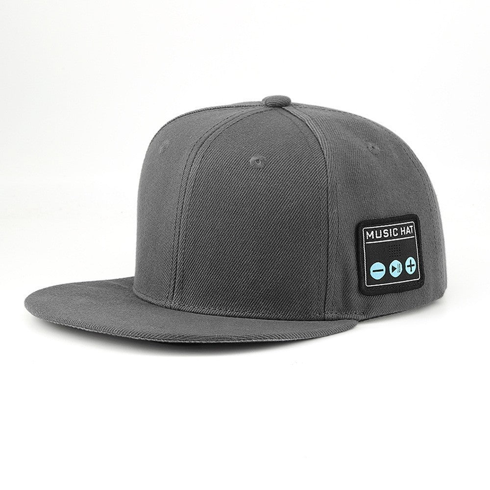 Wireless Bluetooth 5.0 Music Hat - Outdoor Speaker Cap with Mic, Sun Protection &amp; Breathable Fabric(Gray)
