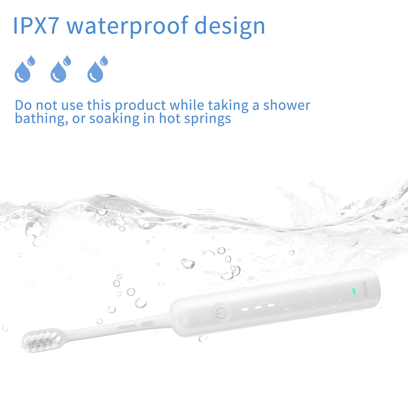 Electric Toothbrush with Ultra-Soft Gum Guard Brush Heads - IPX7 Waterproof, Ergonomic Design(pink)