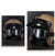 Retro Motorcycle Goggles - Windproof, UV400 Protection, Anti-Impact PC Lenses with Leather Frame(Black leather colored lens)
