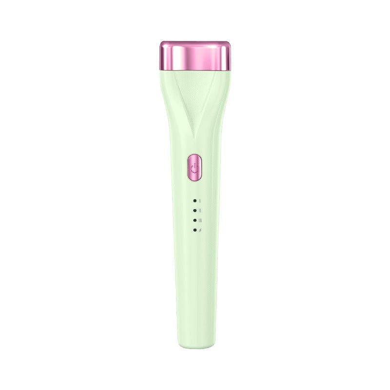 Rechargeable Heated Eyelash Curler - 3 Temperature Settings, 30s Rapid Heating &amp; Anti-Scald Design(Green)