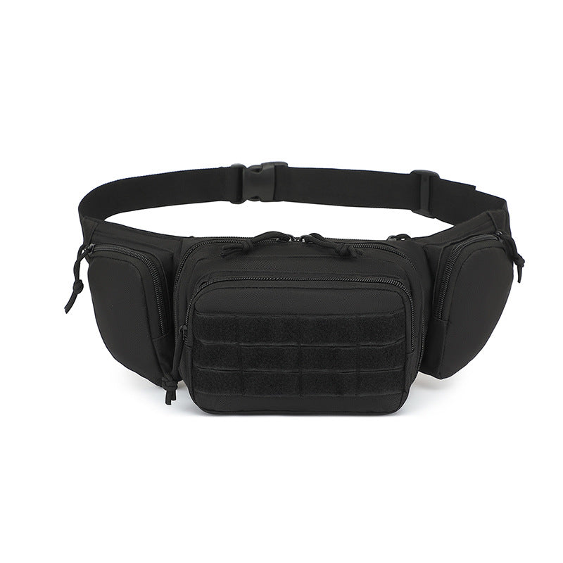 Tactical Waist Pack &amp; Concealed Carry Bag - Multi-Pocket Fanny Pack with Adjustable Strap(black)