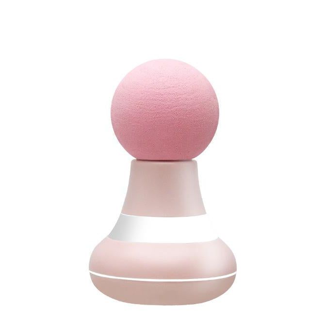 Mini Electric Fascia Massage Gun - Portable Deep Tissue Percussion Massager with Quiet Motor(Pink)